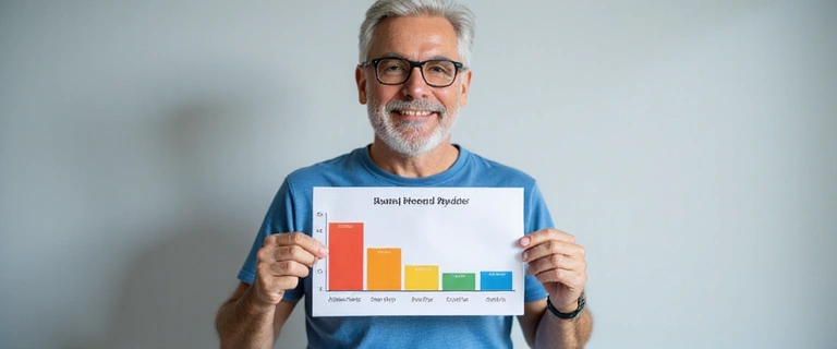 Mann mit gesenktem Blutzucker